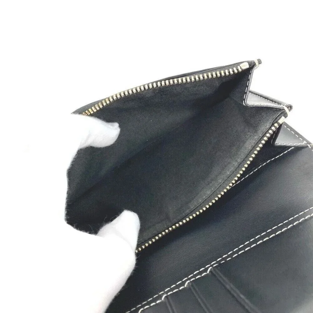 Auth BURBERRY 8052803 Long wallet giant check Bifold Long Wallet PVC Brown - Picture 6 of 12